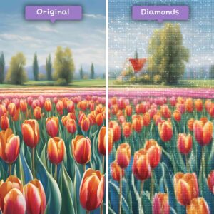 kits-de-pintura-de-diamantes-del-mago-de-diamantes-naturaleza-flor-tranquila-pradera-de-tulipanes-antes-después-jpg