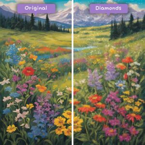 diamants-wizard-diamond-painting-kits-nature-fleur-vibrante-fleurs-sauvages-tapisserie-avant-après-jpg