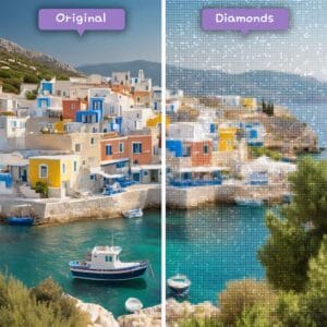 Diamanten-Zauberer-Diamant-Malsets-Reisen-Griechenland-griechische-Küstendörfer-Vorher-Nachher-JPG