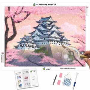 diamants-wizard-diamond-painting-kits-voyage-japon-himeji-castle-majesty-canva-jpg