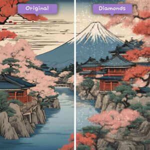 Diamanten-Zauberer-Diamant-Malsets-Reisen-Japan-Hiroshige-inspirierte-Landschaften-Vorher-Nachher-JPG