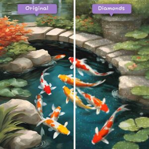 Diamonds-Wizard-Diamond-Painting-Kits-Travel-Japan-Koi-Pond-Tranquility-Before-After-jpg