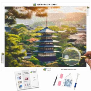 Diamonds-Wizard-Diamond-Painting-Kits-Travel-Japan-Kyoto-Templescape-Canva-jpg