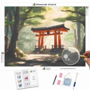 diamants-wizard-diamond-painting-kits-voyage-japon-shinto-shrine-serenity-canva-jpg