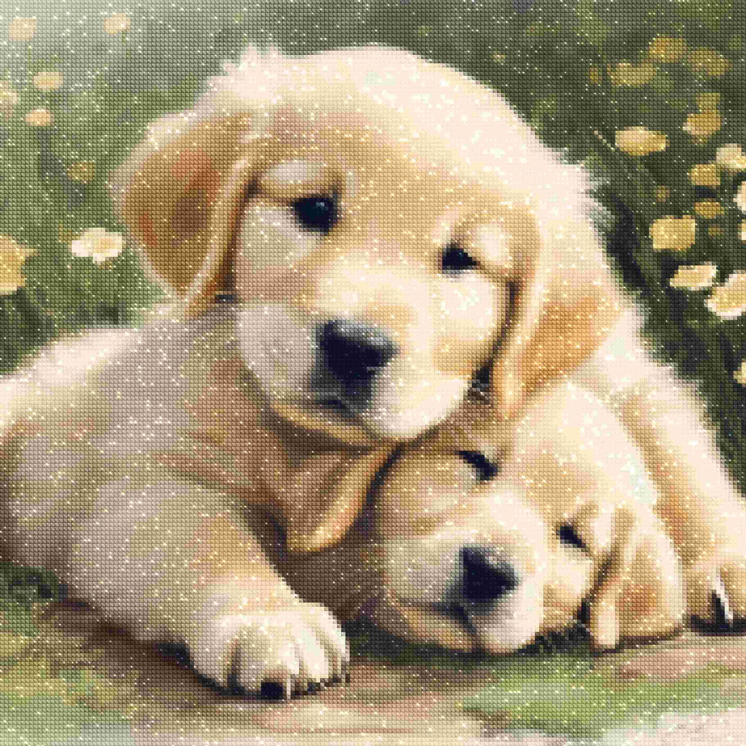 diamonds-wizard-diamond-painting-kits-Animals-Dog-Golden-Retriever-Bliss-diamonds.jpg