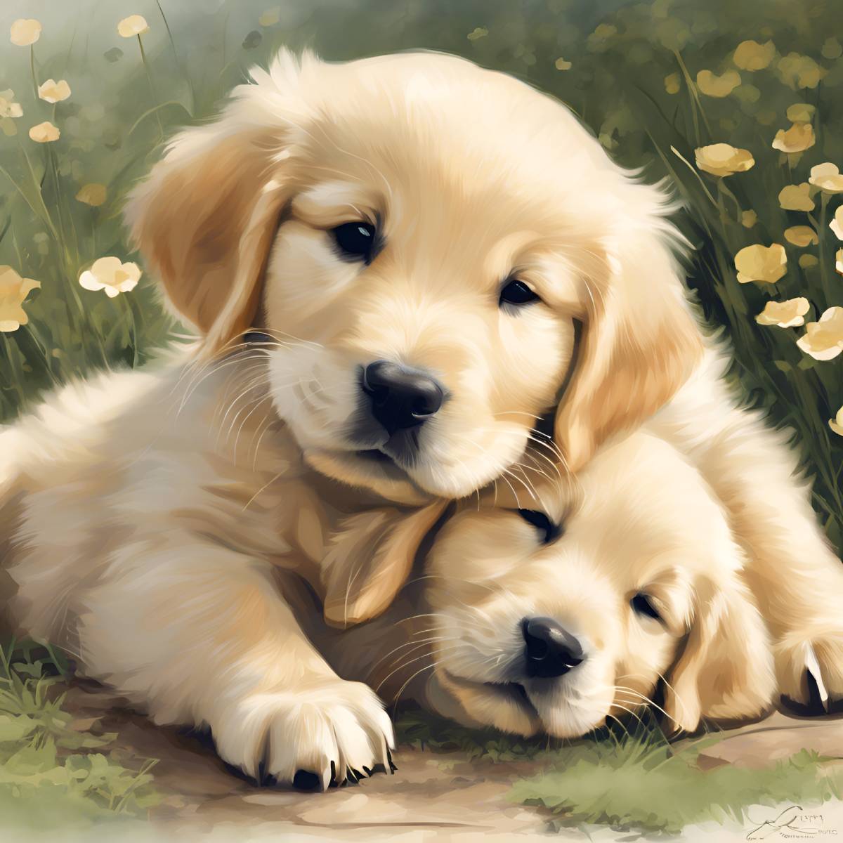 diamanti-mago-kit-pittura-diamante-Animali-Cane-Golden-Retriever-Bliss-originale.jpg