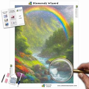 kits-de-peinture-diamant-diamant-wizard-paysage-arc-en-ciel-rivière-éclat-canva-jpg