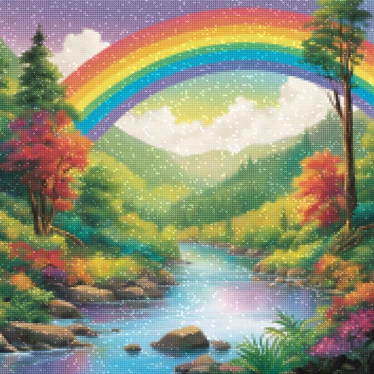 diamonds-wizard-diamond-painting-kits-Landscape-Rainbow-Rainbow-Tranquil-River-diamonds.jpg