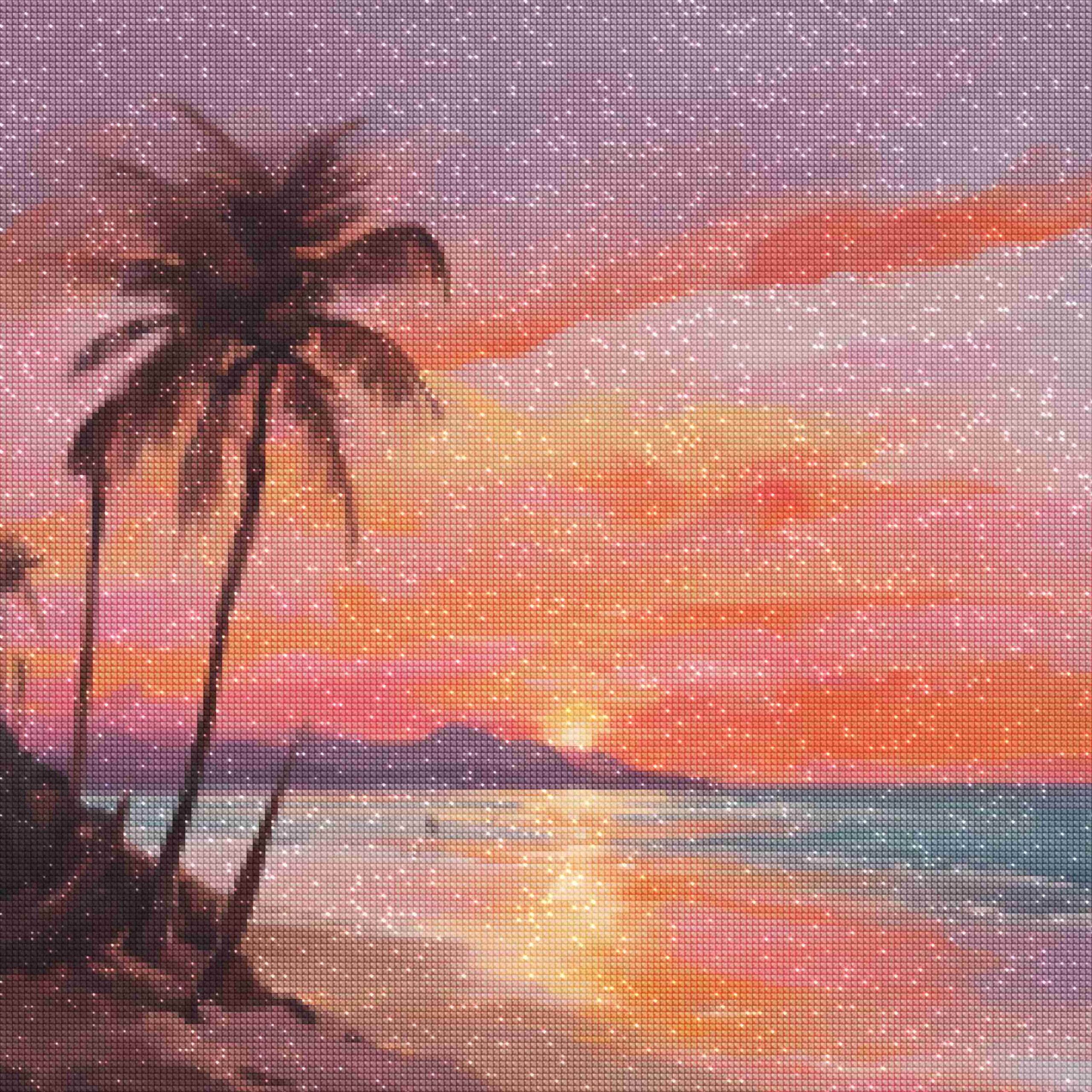 diamonds-wizard-diamond-painting-kits-Landscape-Rainbow-Serene-Horizon:-Beach-Sunset-Brilliance-diamonds.jpg