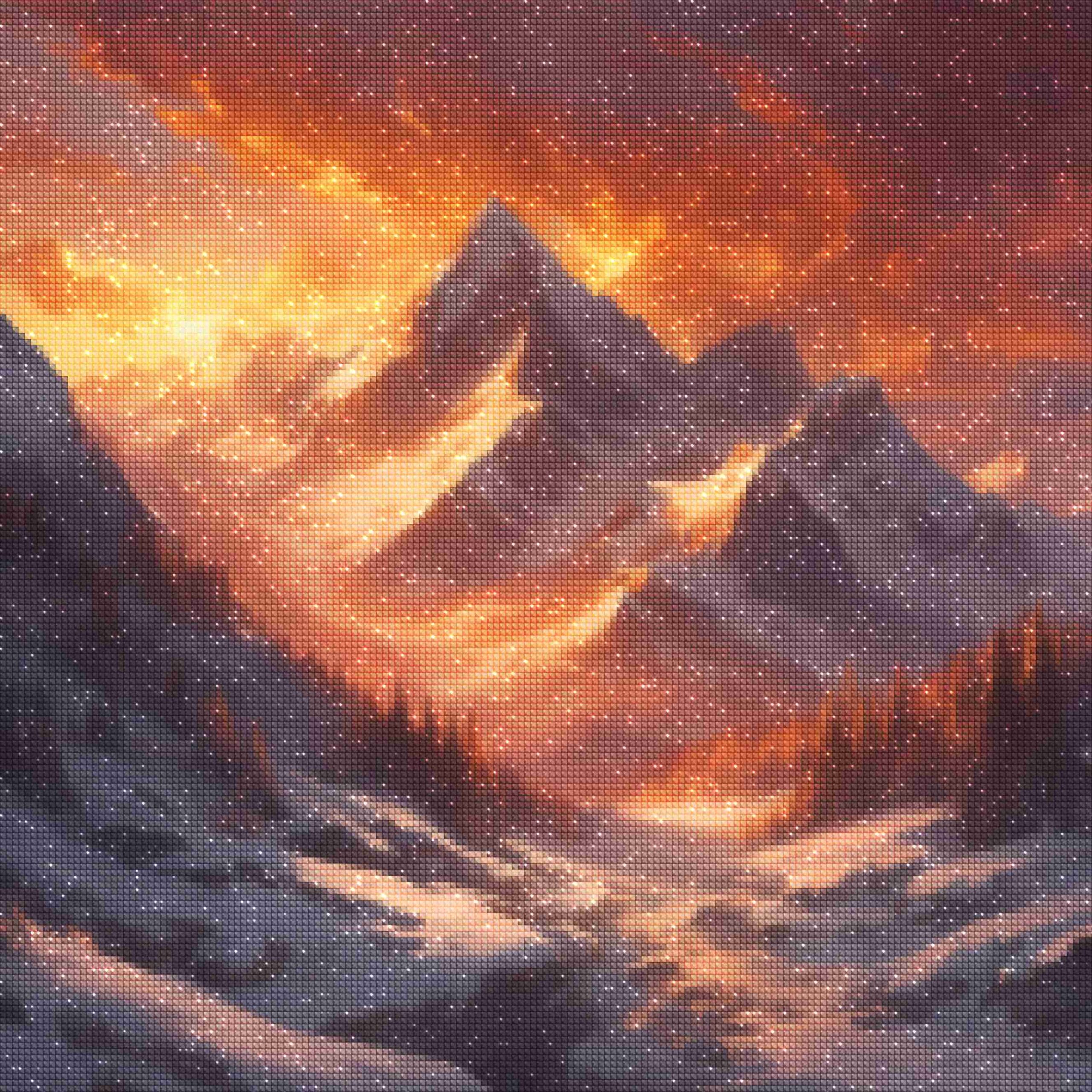 diamonds-wizard-diamant-painting-kit-Landscape-Sunset-Sunset-Majesty-Over-Frosted-Peaks-diamonds.jpg