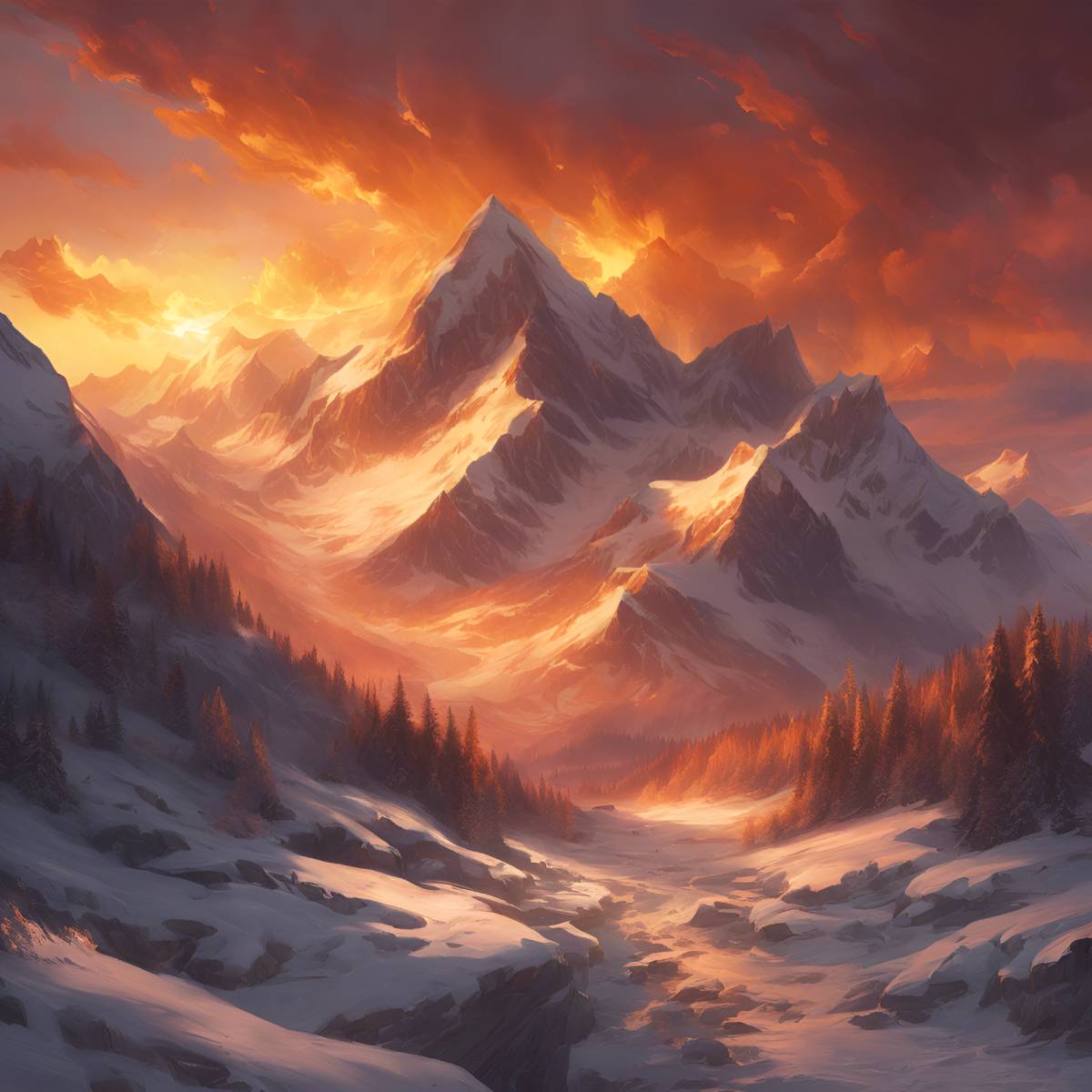 diamonds-wizard-diamond-painting-kits-Landscape-Sunset-Sunset-Majesty-Over-Frosted-Peaks-original.jpg