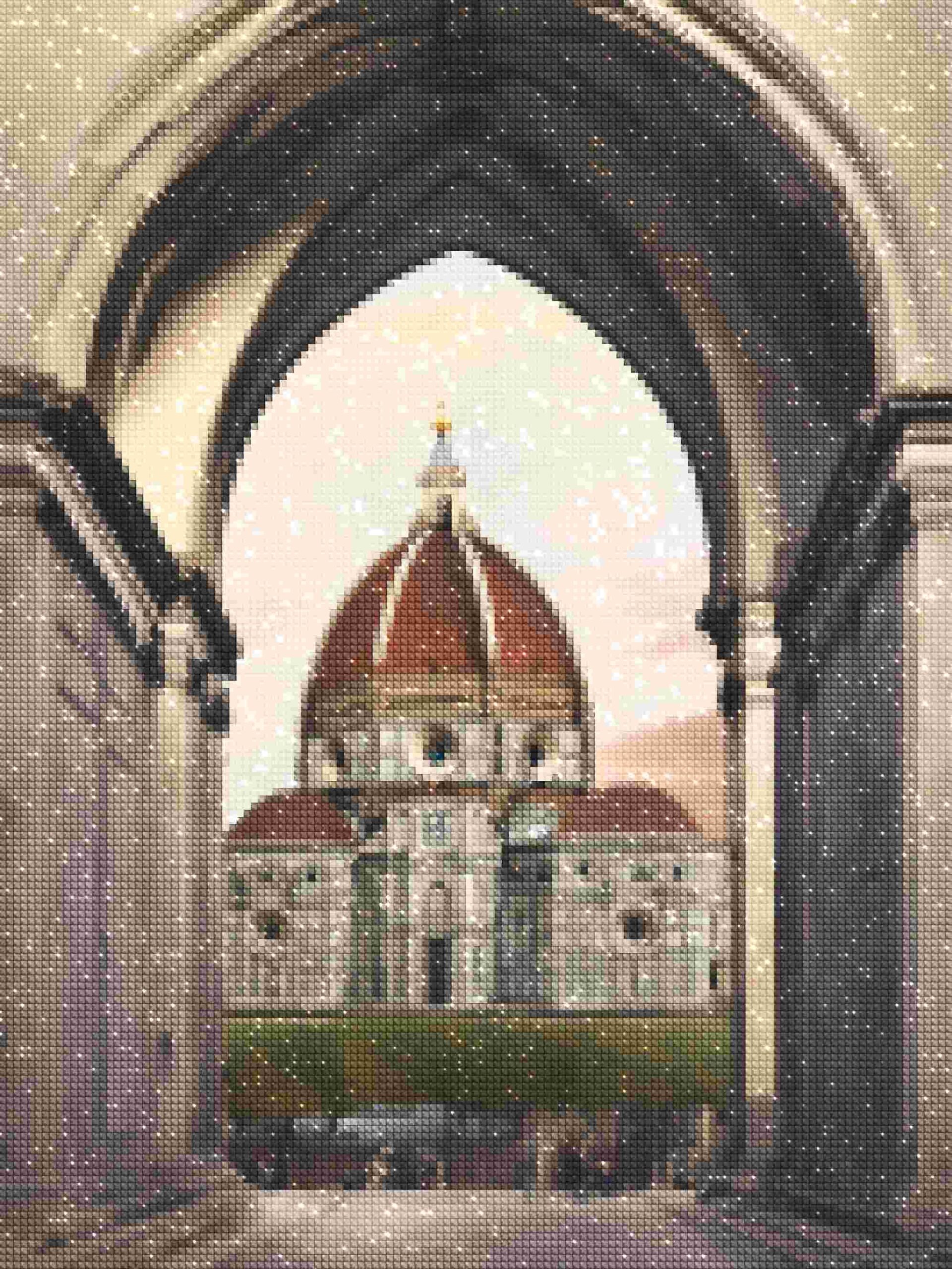 diamanter-troldmand-diamant-maleri-sæt-Rejse-Italien-Firenze-katedralen-Majesty-diamonds.jpg
