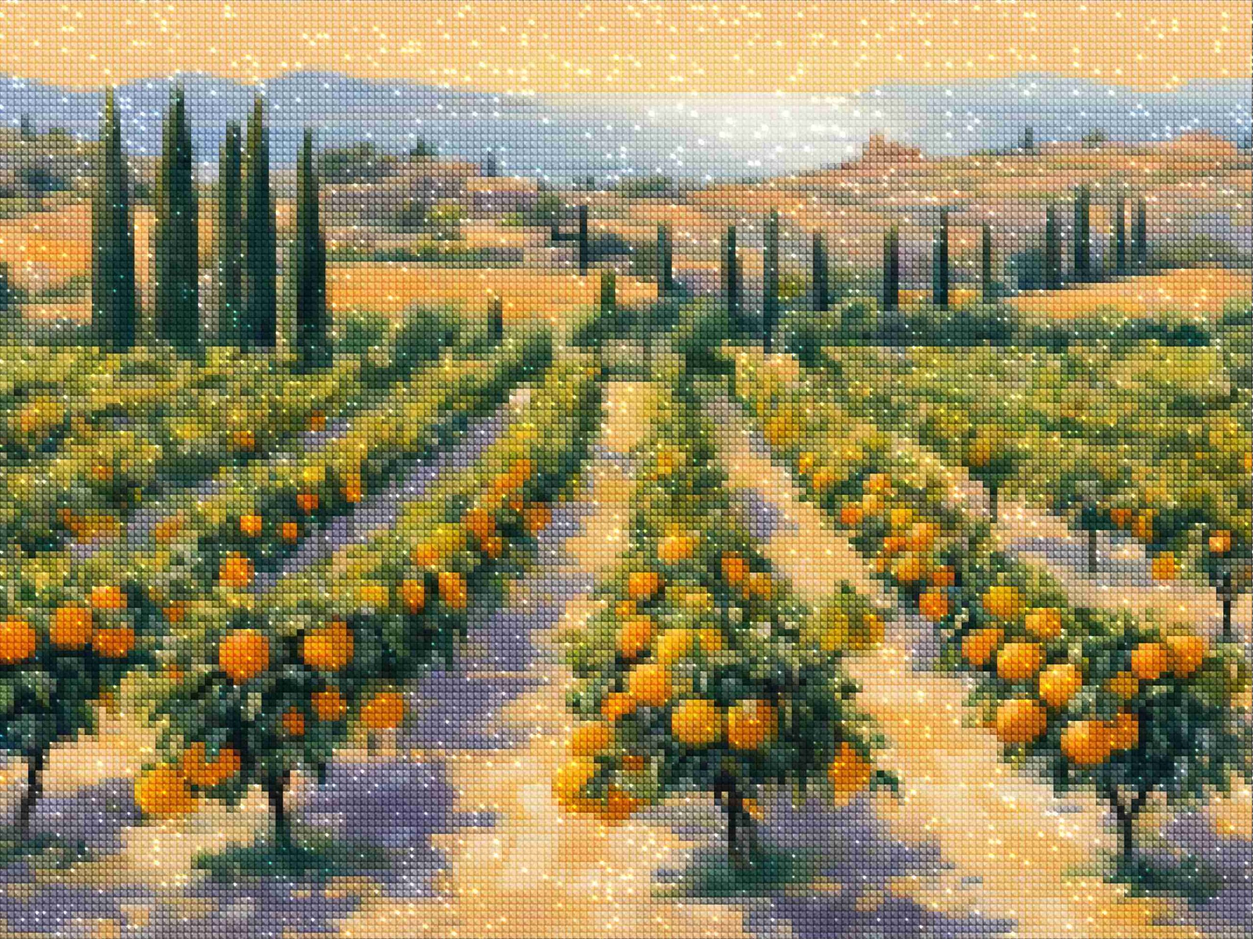 diamonds-wizard-diamond-painting-kits-Travel-Italy-Sicilian-Citrus-Grove-Symphony-diamonds.jpg