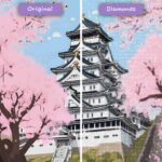 diamanten-wizard-diamant-schilderij-kits-reizen-japan-kersenbloesem-majesteit-himeji-kasteel-editie-voor-na-jpg