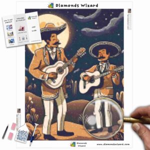 diamants-wizard-diamond-painting-kits-voyage-mexique-mariachi-serenade-canva-jpg