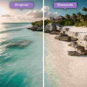 diamants-wizard-diamond-painting-kits-voyage-mexique-tulum-beach-paradise-avant-après-jpg