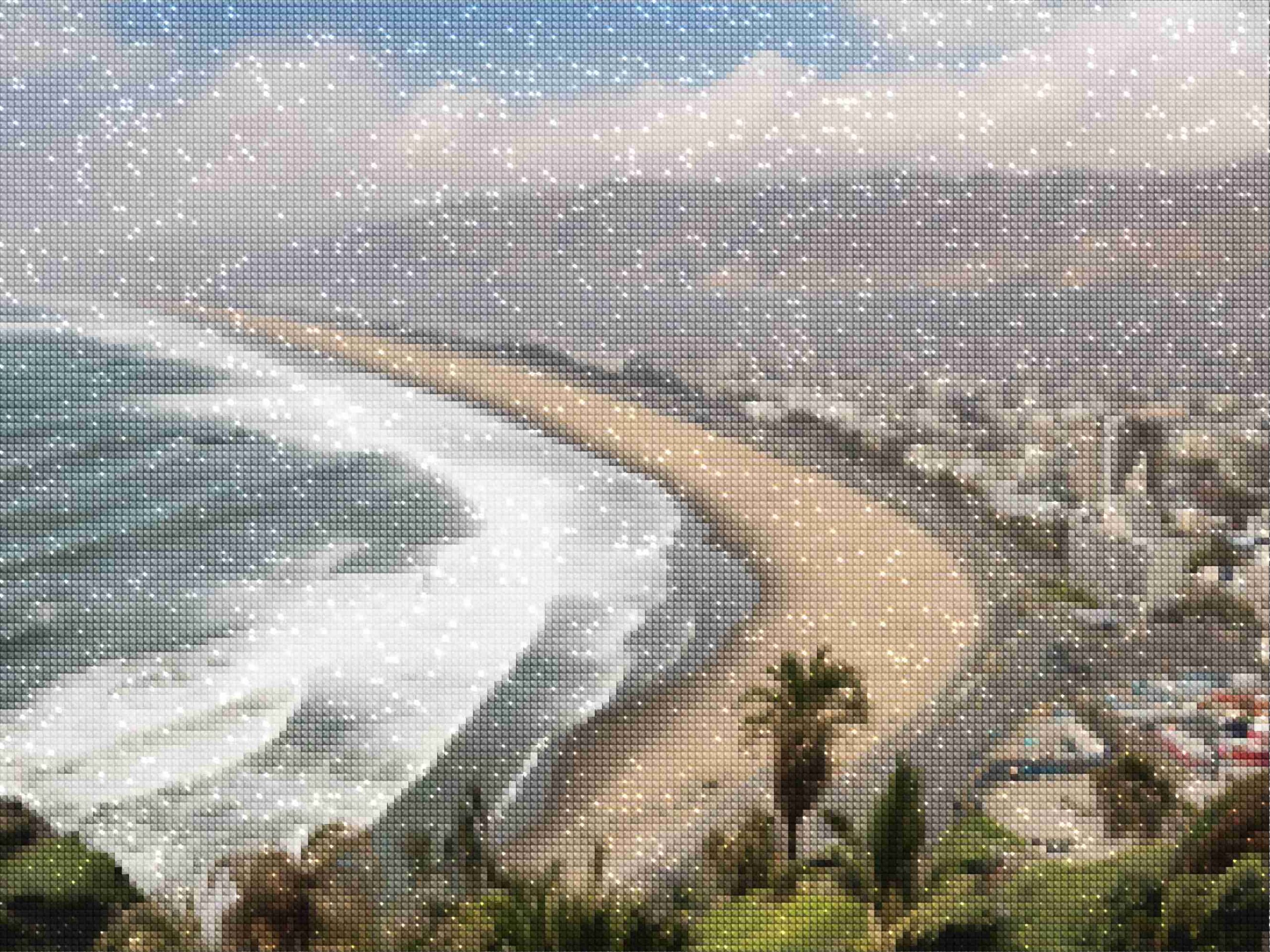 diamantes-mago-kits-de-pintura-de-diamantes-Viajes-Perú-Lima's-Coastal-Splendor-Sparkle-Work-diamonds.jpg
