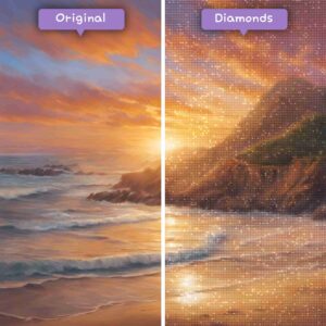 Diamonds-Wizard-Kits-de-peinture-diamant-voyage-perou-côte-péruvienne-crépuscule-avant-après-jpg