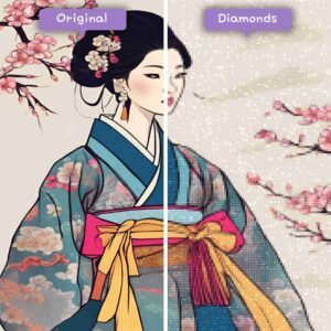 Diamanten-Zauberer-Diamant-Malsets-Reise-Südkorea-Hanbok-Tradition-Vorher-Nachher-JPG