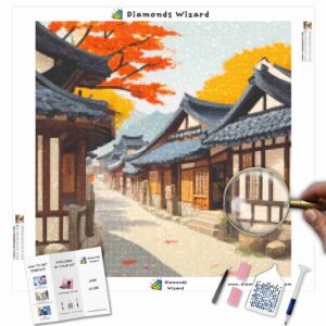 Diamanten-Zauberer-Diamant-Malsets-Reise-Südkorea-koreanisches-Kulturerbe-Wandteppich-Canva-jpg