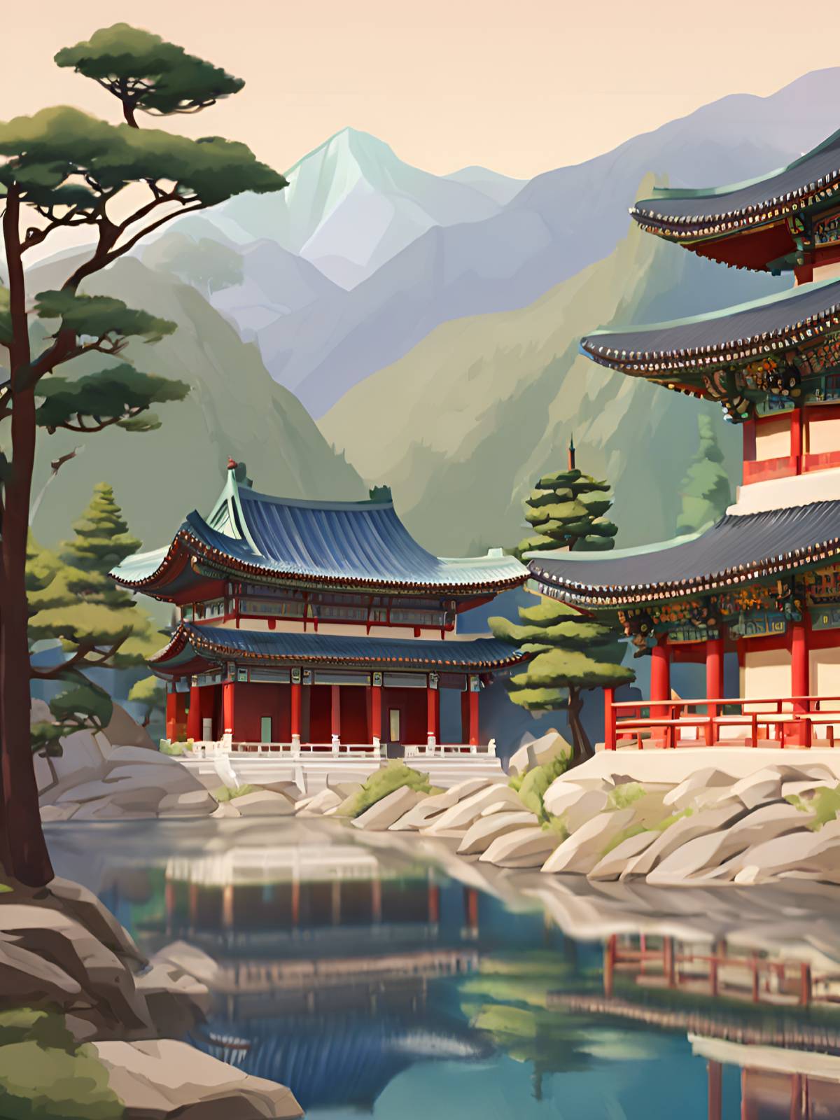 diamonds-wizard-diamond-painting-kit-Rejser-Sydkorea-Serene-Pagodas-of-Korean-Tranquility-original.jpg