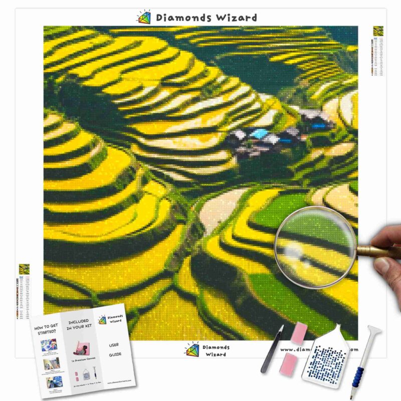 Diamondswizardkit di pittura a diamanteviaggivietnamvietnameseicefieldscanvajpg