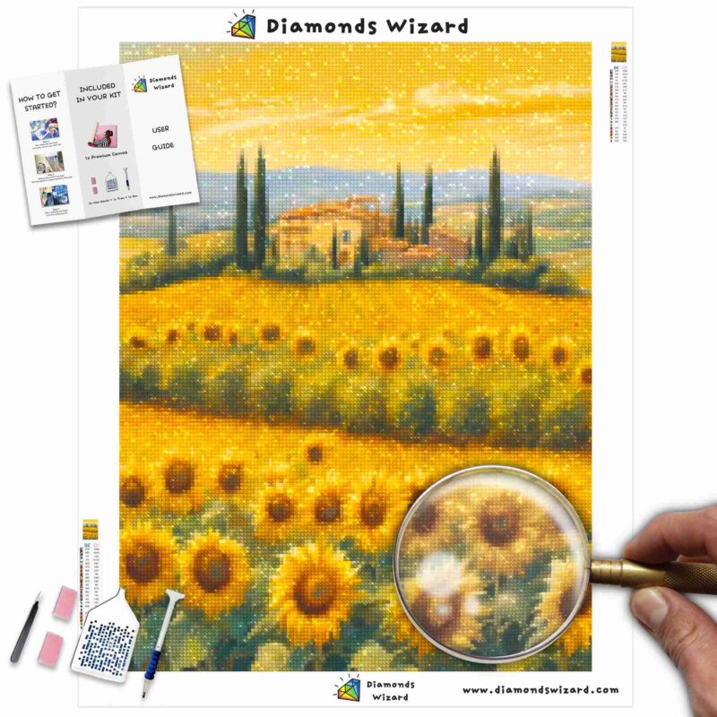 Diamondswizarddiamondpaintingkitstuscansunflowerscanvajpg