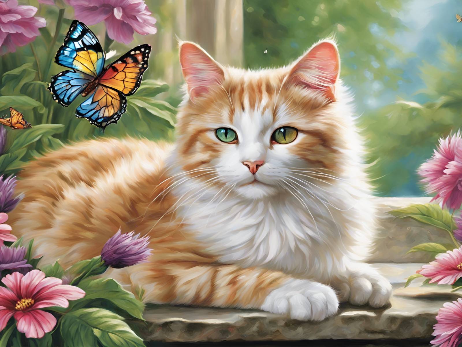 diamanter-trollkarl-diamant-målningssatser-Animals-Cat-Butterfly-Bliss-original.jpg