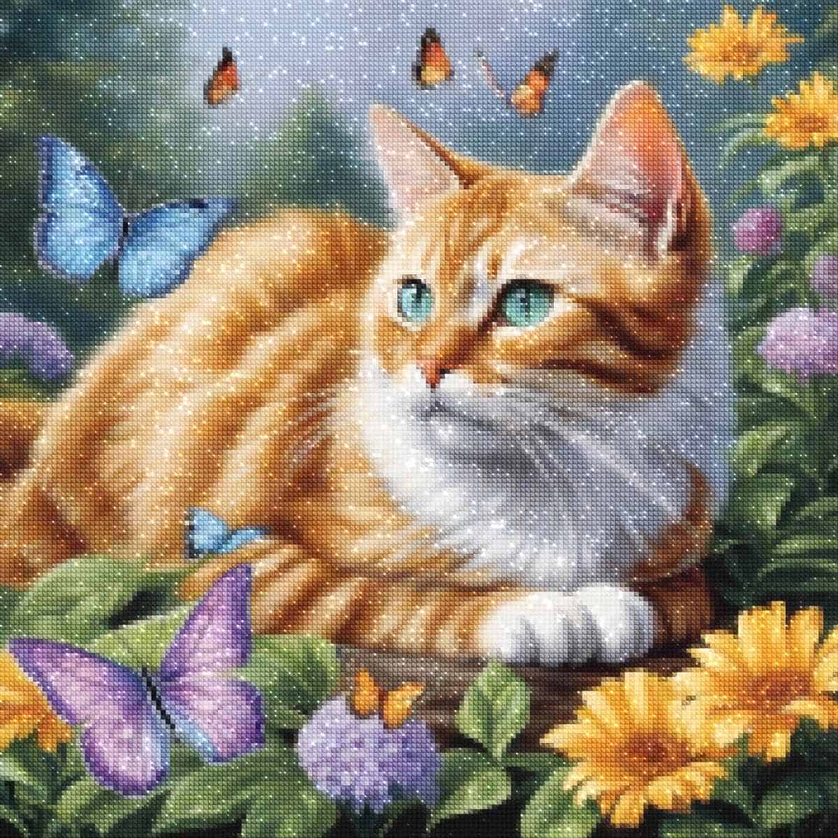 diamonds-wizard-diamond-painting-kits-Animals-Cat-Butterfly-Whisperer-Feline-diamonds.jpg