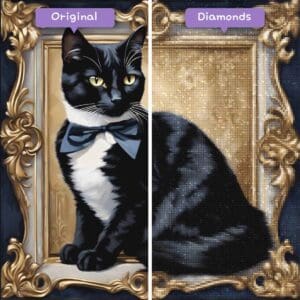 diamonds-wizard-diamond-painting-kits-animals-cat-distinguished-feline-elegance-before-after-jpg