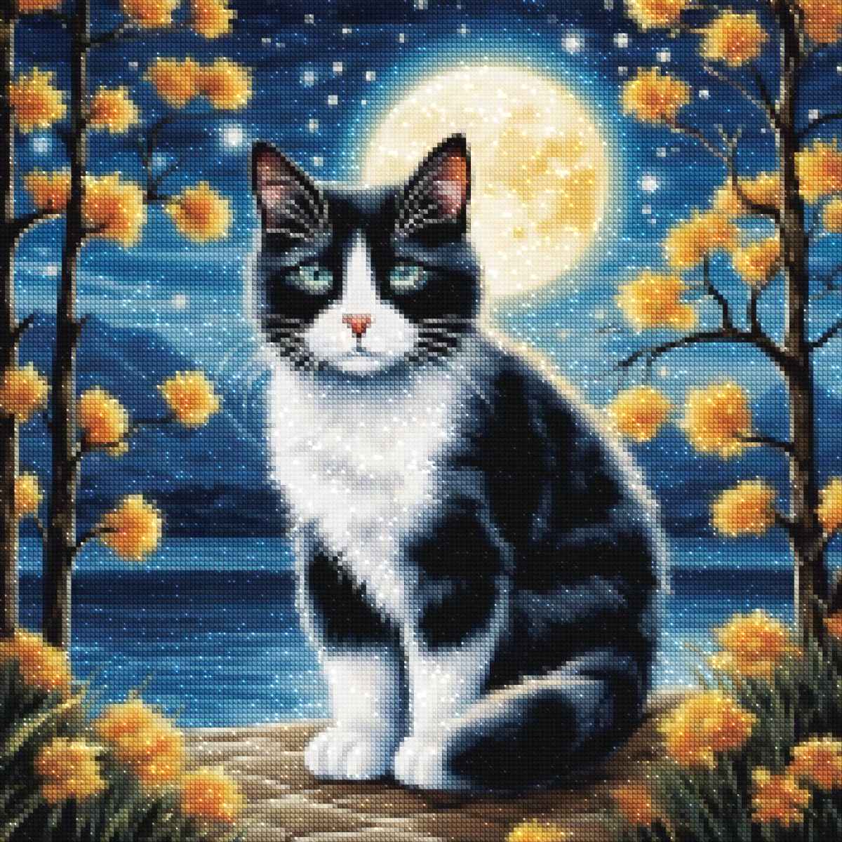 diamants-wizard-diamond-painting-kits-Animaux-Cat-Midnight-Stroll-diamonds.jpg