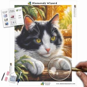 diamonds-wizard-diamond-painting-kits-animals-cat-monochrome-feline-serenity-canva-jpg