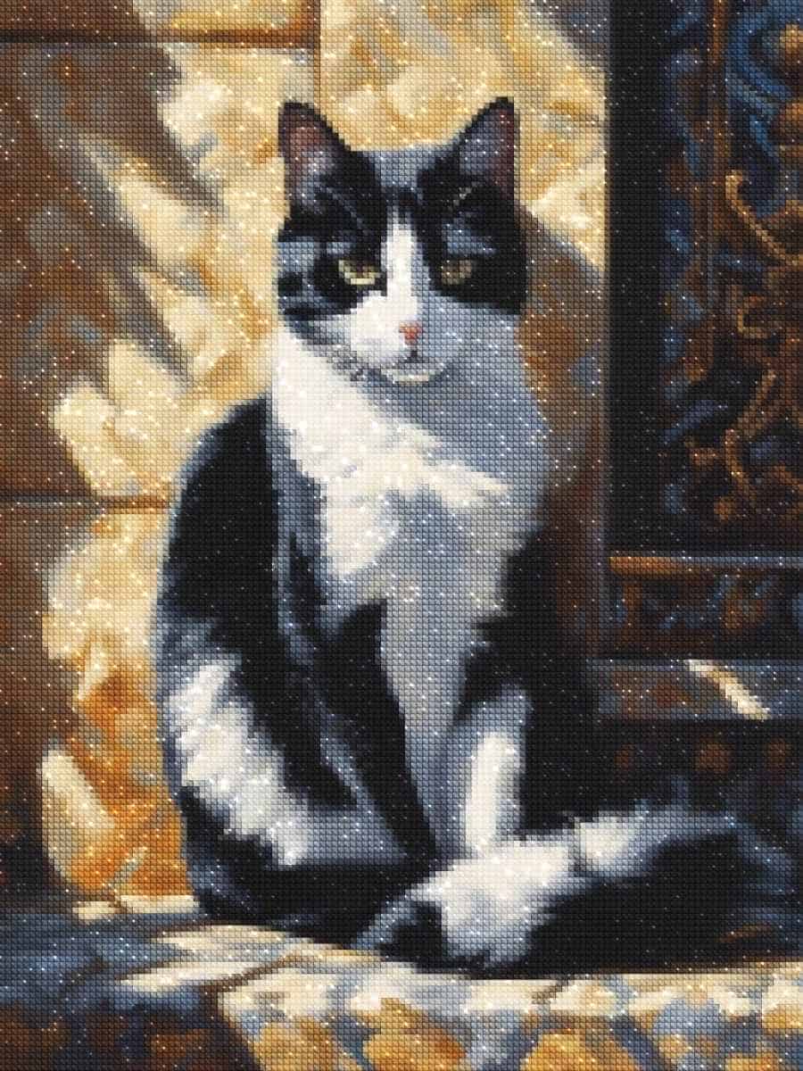 diamonds-wizard-diamond-painting-kits-Animals-Cat-Mysterious-Elegance-diamonds.jpg