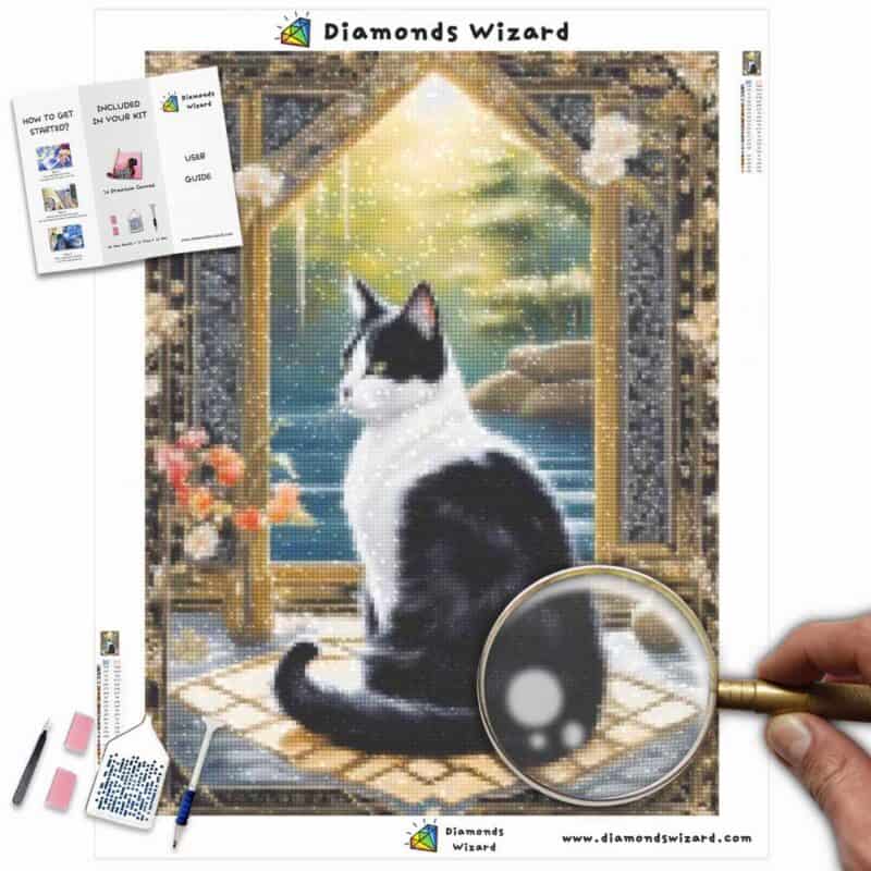 diamants-wizard-diamond-painting-kits-animaux-chat-tranquille-félin-sérénité-canva-jpg