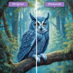 diamants-wizard-diamond-painting-kits-animaux-hibou-cerulean-serenity-avant-après-jpg