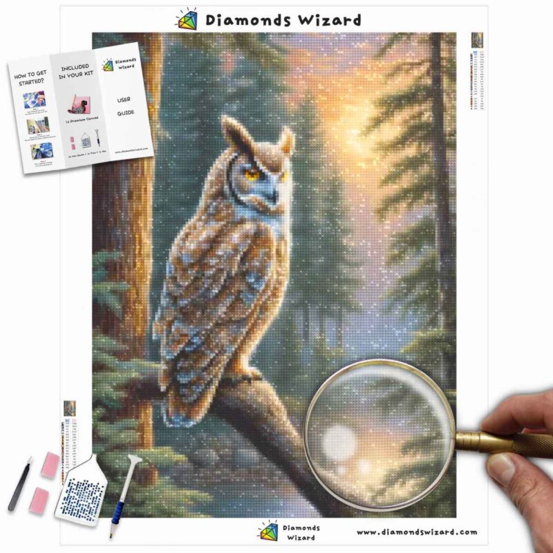 Diamondswizarddiamondpaintingkitsanimalsowlforestguardiancanvajpg