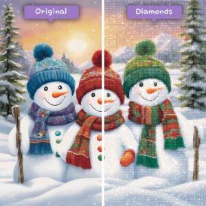 diamonds-wizard-kit-pittura-diamante-eventi-natale-pupazzo-di-neve-famiglia-vacanza-ritratto-prima-dopo-jpg