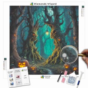 diamanti-wizard-kit-pittura-diamante-eventi-halloween-foresta-incantata-tramonto-canva-jpg