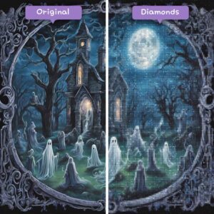 Diamondswizardkits de peinture au diamantévénementshalloweenghostlygatheringavantaprèsjpg