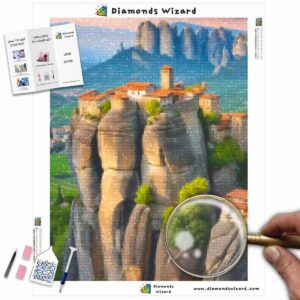 Diamanten-Zauberer-Diamant-Malsets-Reise-Griechenland-Meteora-Majestät-Mosaik-Canva-jpg