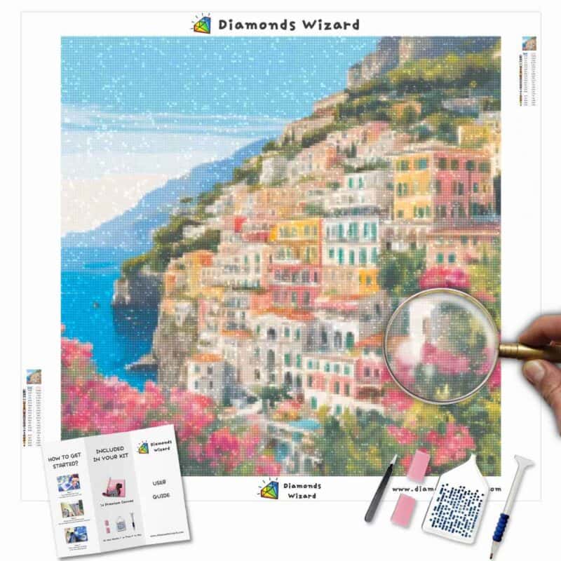 diamonds-wizard-diamantmalingssett-reise-Italia-Amalfi-serenity-lerret-jpg