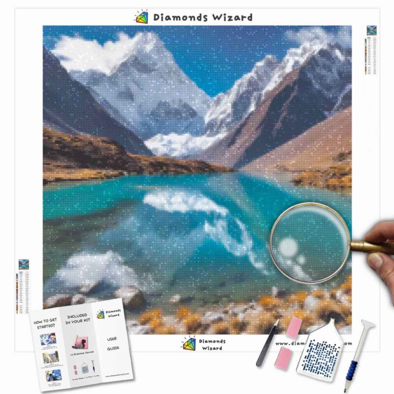 Diamondswizarddiamondpaintingkitstravelperuandeanmountainserenitycanvajpg